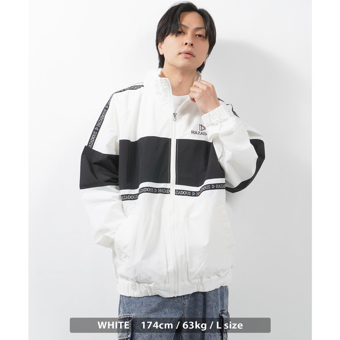 ワンフォークロージング 1111clothing ナイロンジャケット メンズ