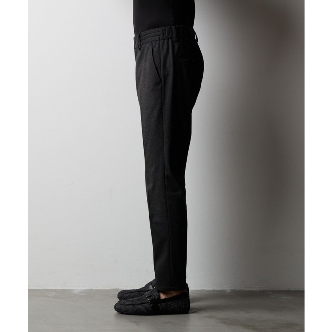 ハイダウェイニコル HIDEAWAYS NICOLE ウール調ジャージーイージー