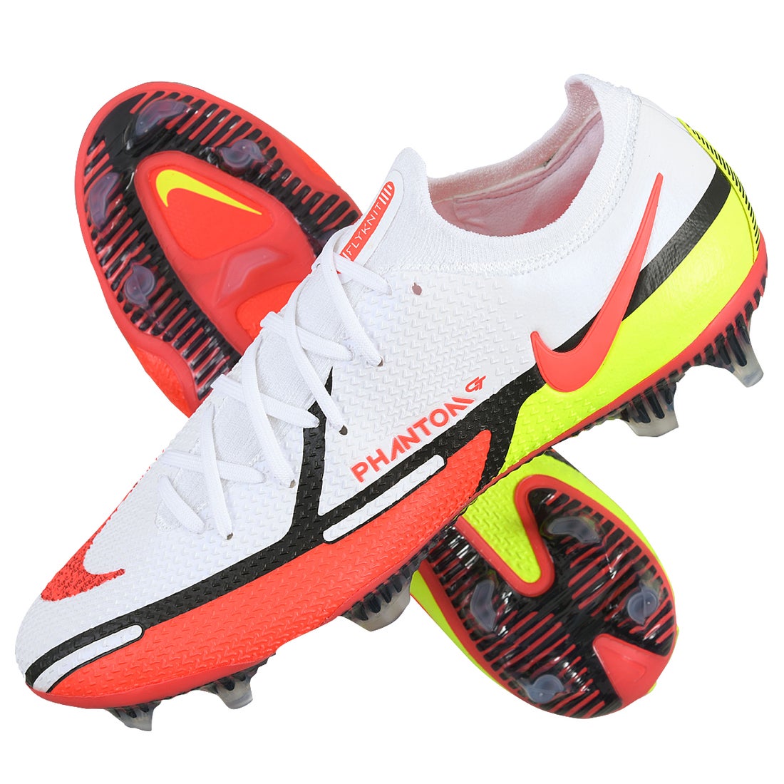 NIKE ナイキ ファントム GT2 エリート FG(ホワイト×レッド) CZ9890 167