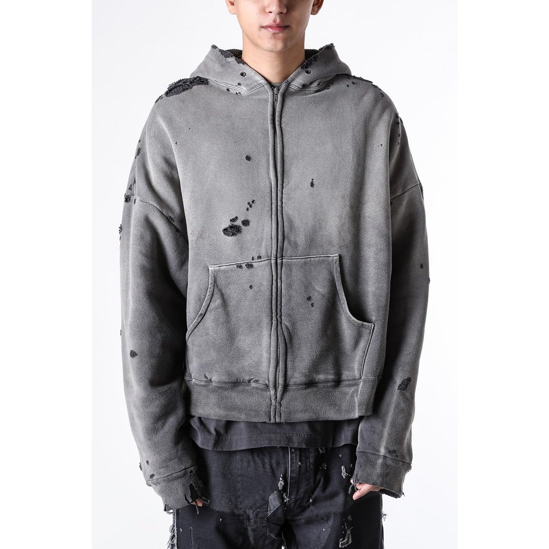 セントマイケル SAINT Mxxxxxx DBL FACE Zip Up Hoodie 通販 大阪/京都