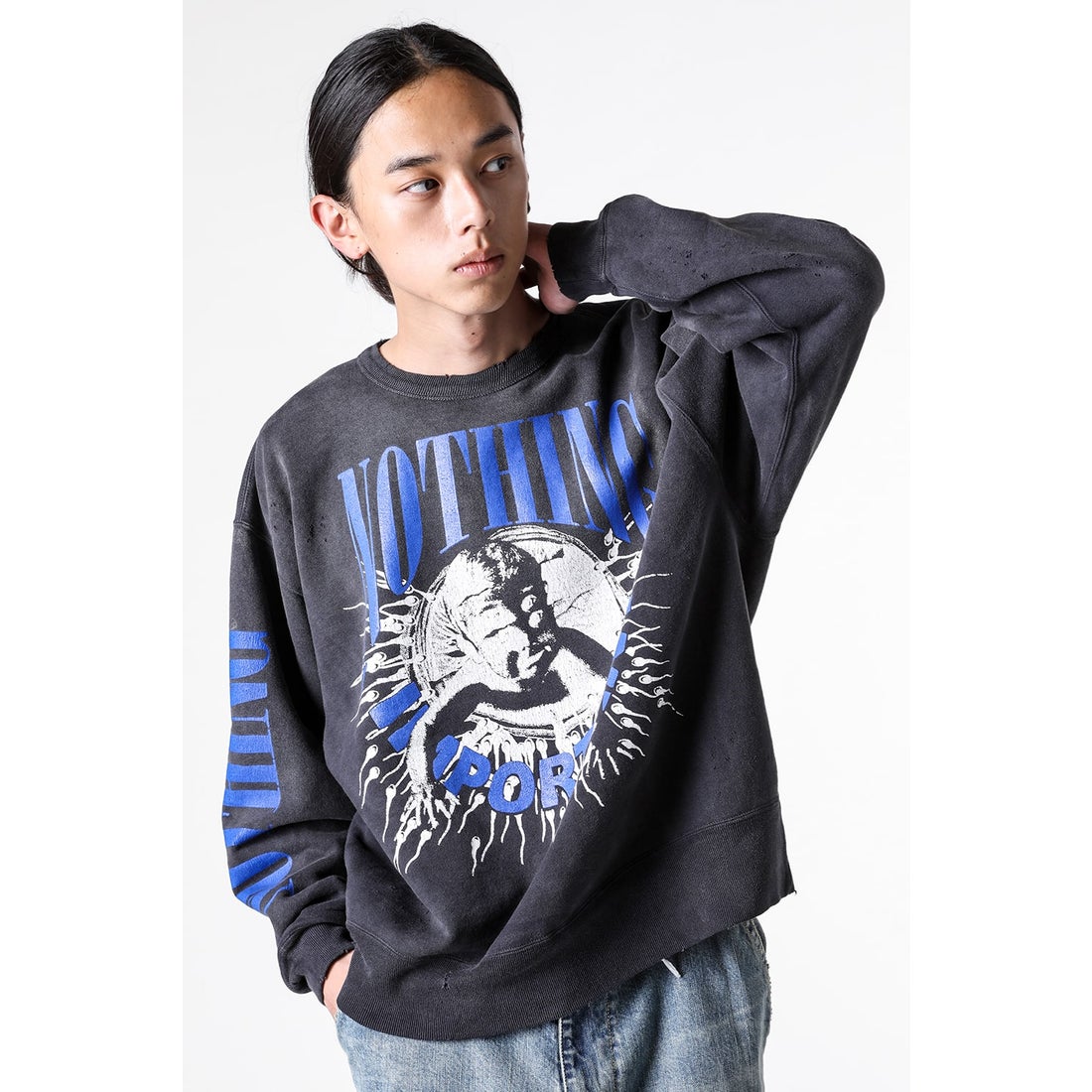 KOSUKE KAWAMURA x SAINT Mxxxxxx NOTHING Sweat shirt 通販 大阪/京都