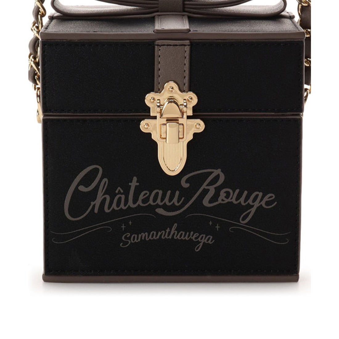 サマンサベガ SAMANTHAVEGA リボンBOX風ショルダー (マルチカラー