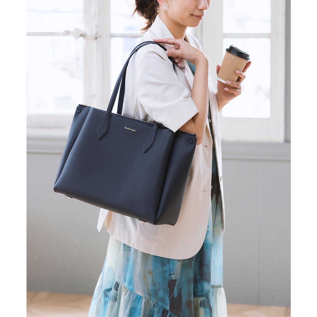 サマンサタバサ Samantha Thavasa Dream bag for レザートートバッグ