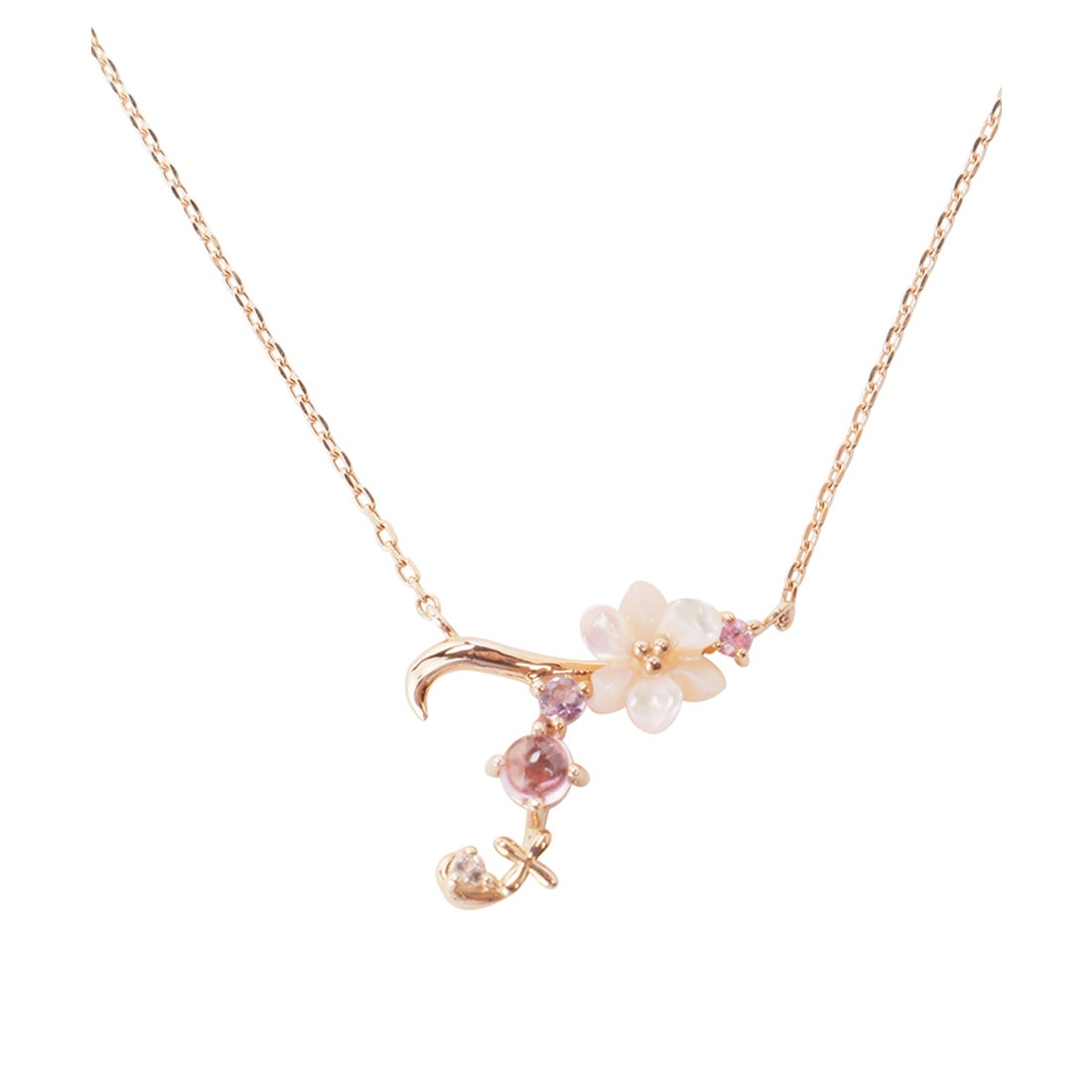 サマンサティアラ Samantha Tiara フラワーレターズイニシャル