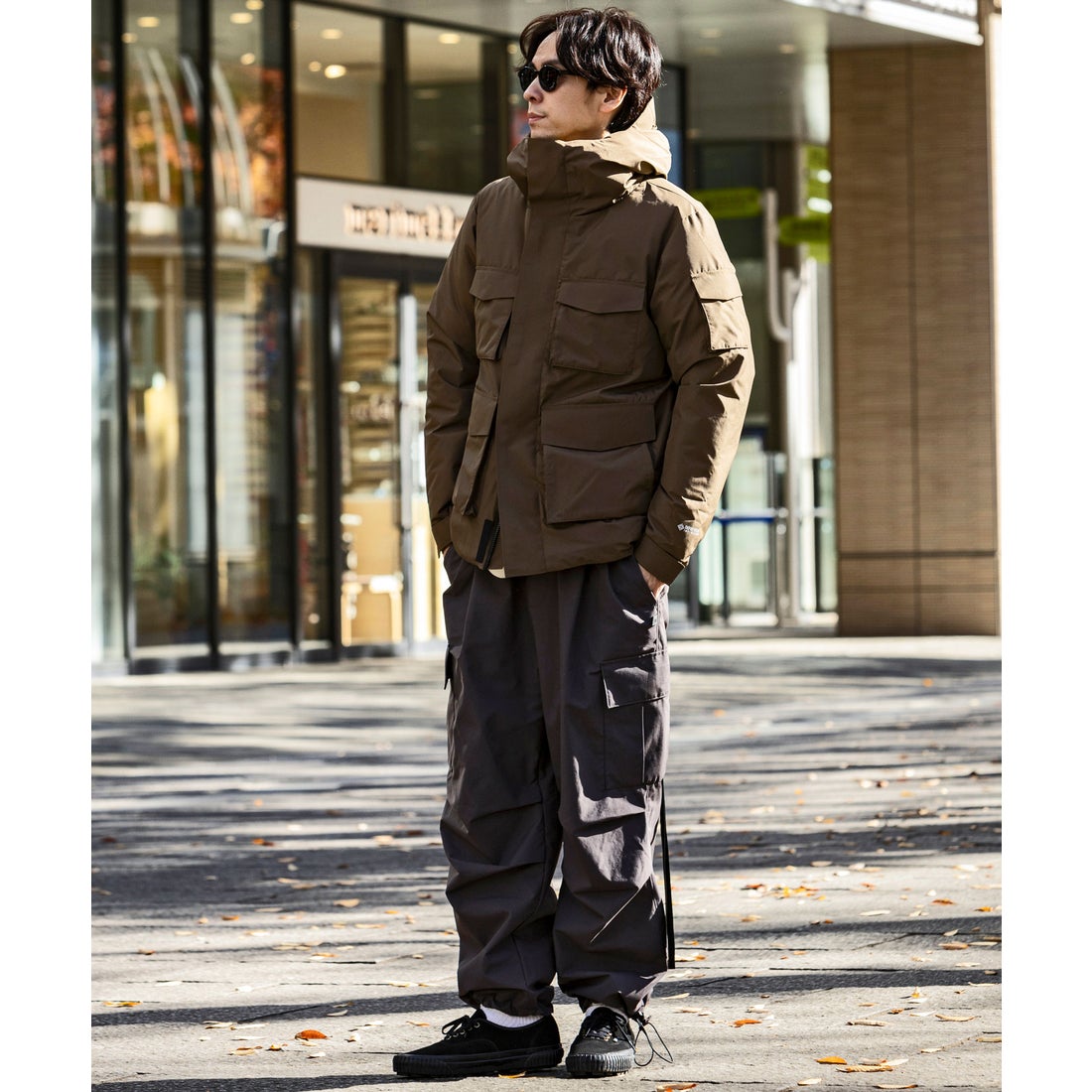 プラスフェニックス +phenix 5ポケットダウンジャケット / GORE-TEX