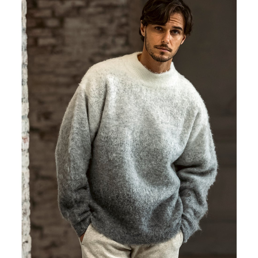 エイケイエムコンテンポラリー AKM Contemporary モヘア オーバー