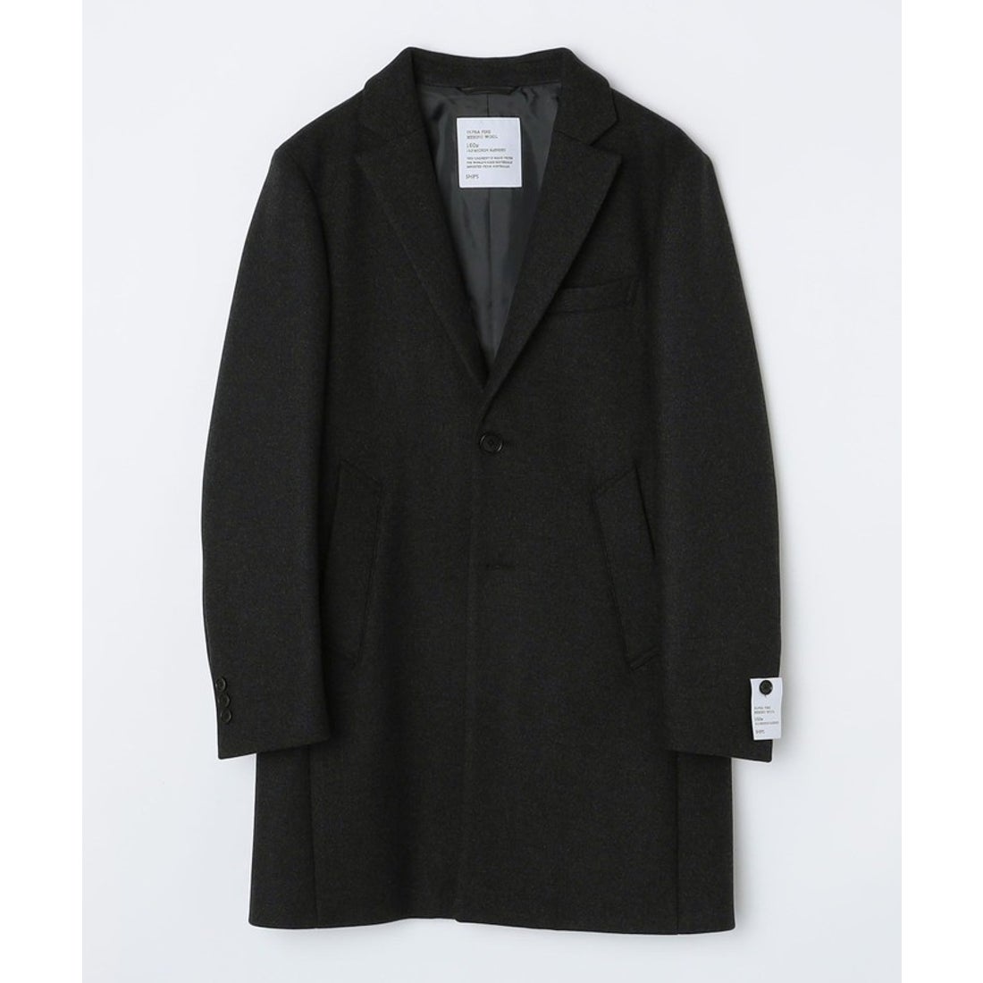 シップス SHIPS SHIPS: スーパー160'S メリノウール メルトン