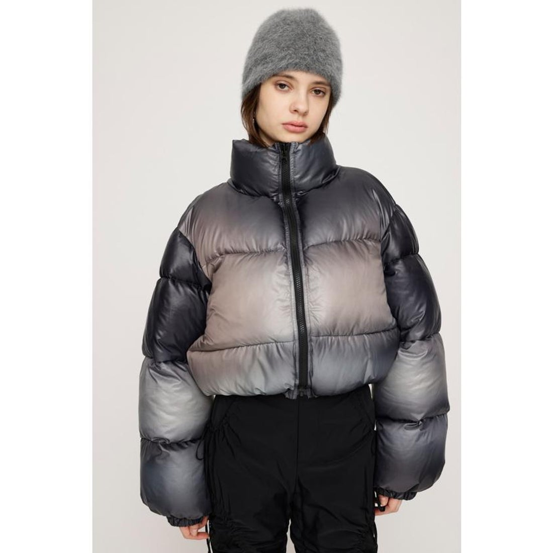 スライ SLY GRADATION REVERSIBLE PUFFER ジャケット （M/YEL7