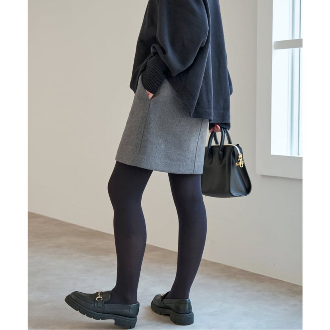 Spock and Span メルトンAラインスカート36 ※発送最終1月3日