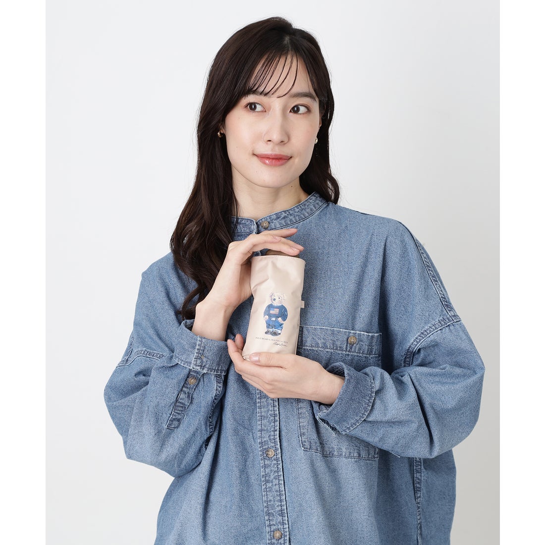 POLO RALPH LAUREN 【WEB限定】晴雨兼用 折りたたみ傘 コンパクト