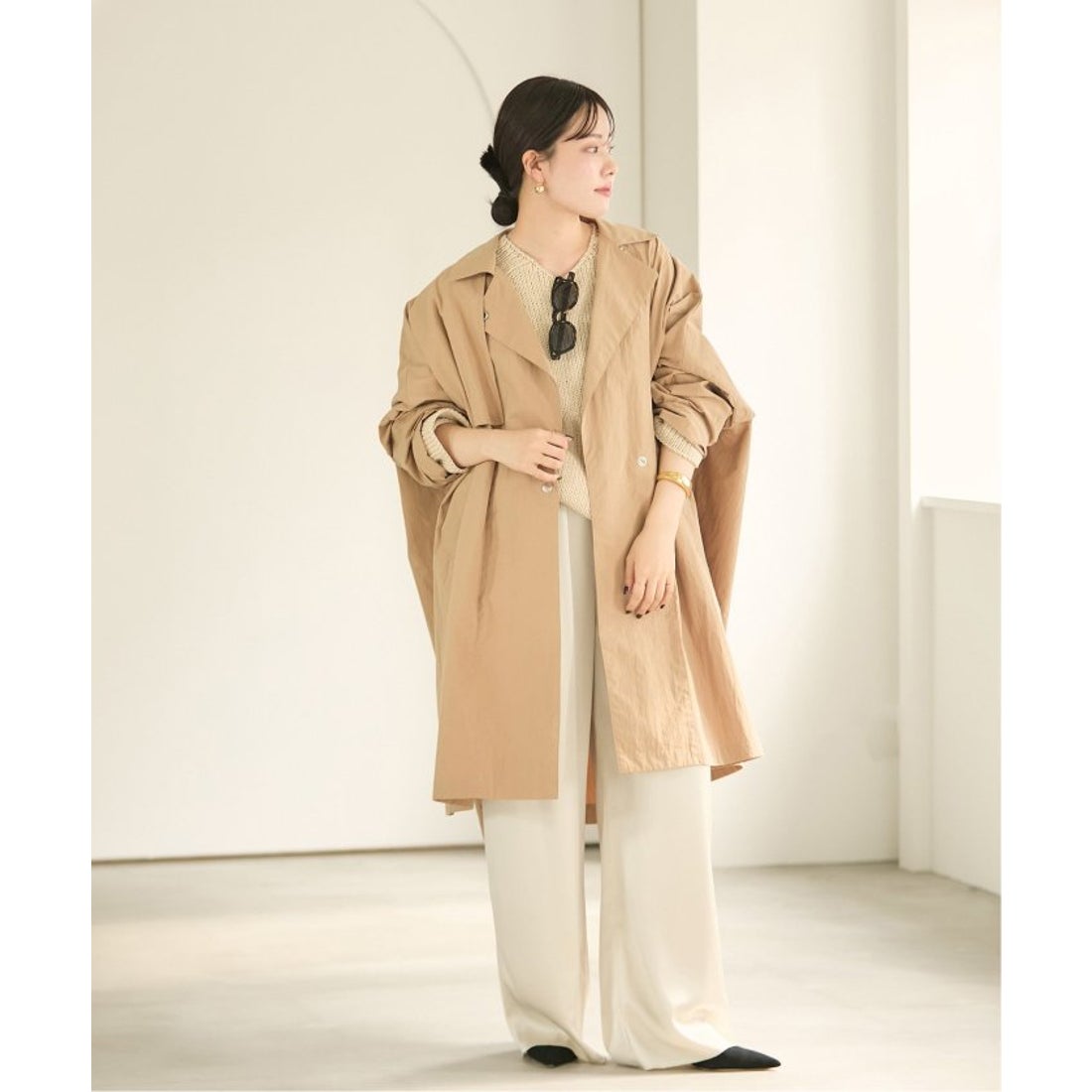 プラージュ Plage 《追加》テントコート （ネイビー） - ファッション