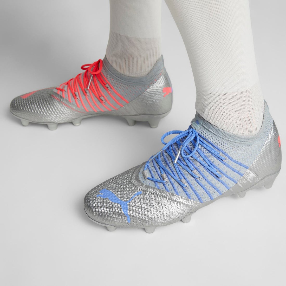 PUMA プーマ フューチャー Z 1.4 RARE FG/AG(ロングパイル)(シルバー