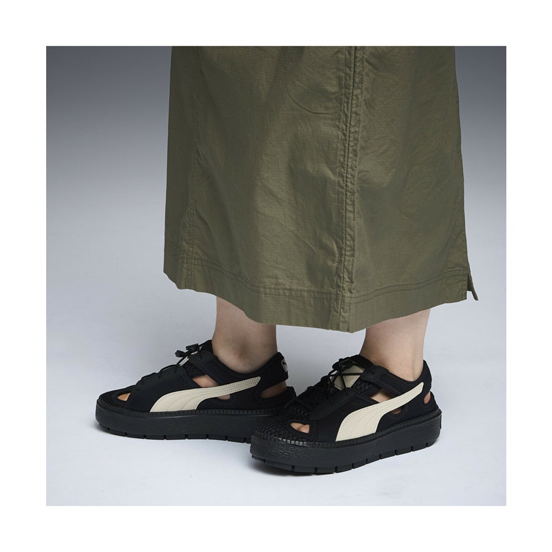 プーマ PUMA ウィメンズ プラットフォーム トレース ライト ミュール