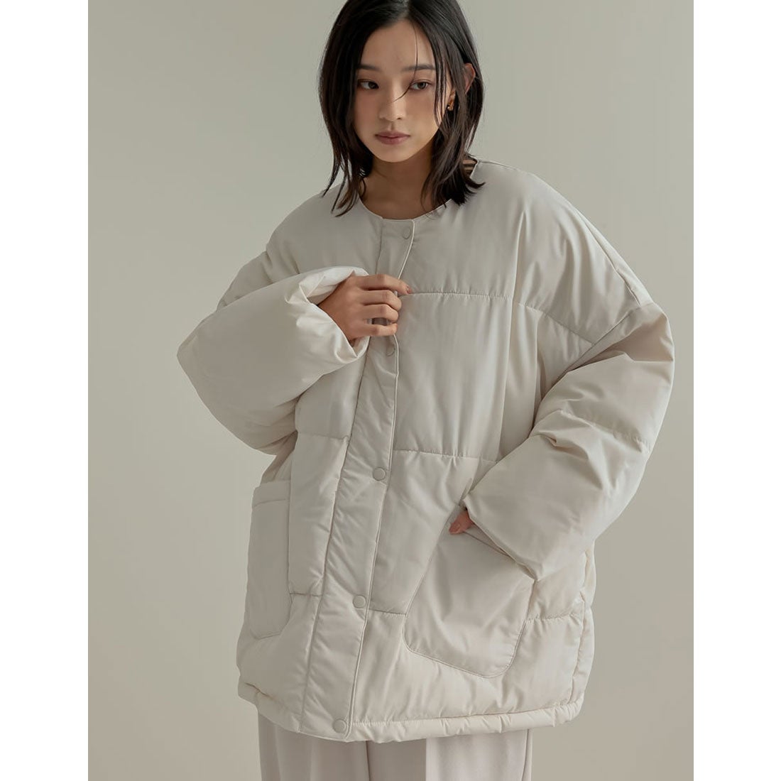 Re:EDIT [HITアウター][セレクトコラボ][2点セット]マイクロタフタ