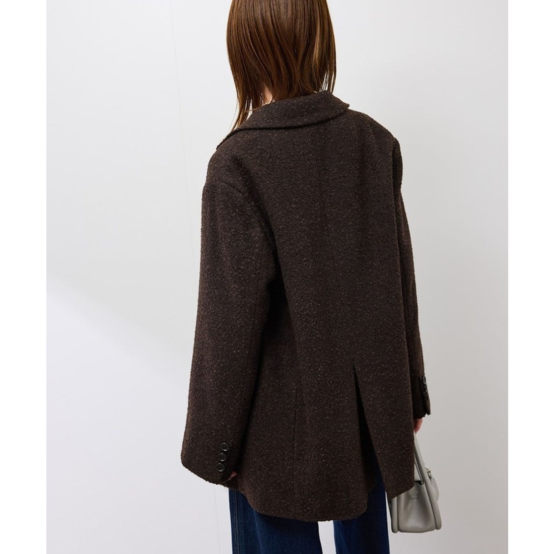 ロペピクニック ROPE' PICNIC ネップツイードテーラードジャコット