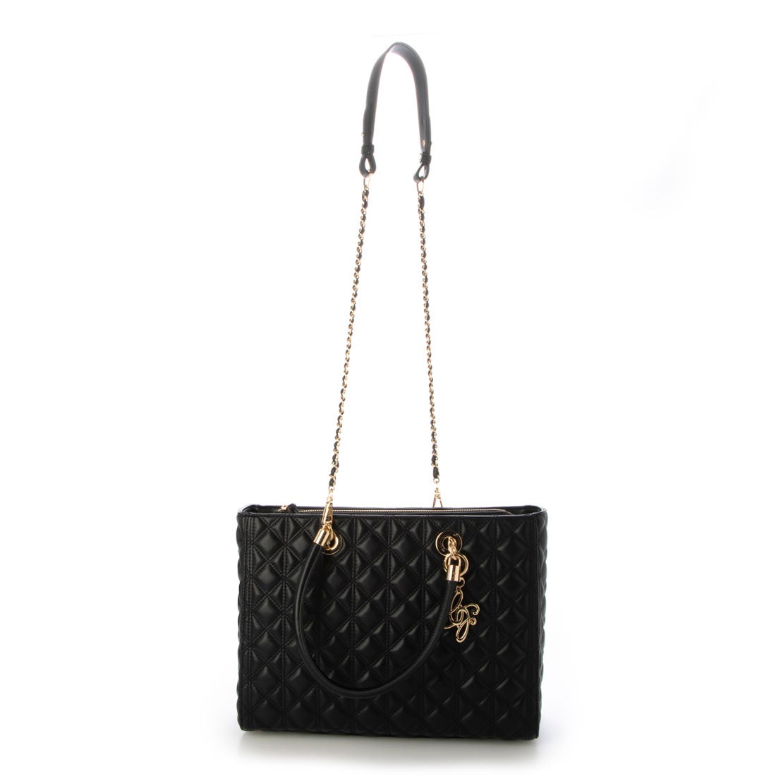 ランダ RANDA 【A4対応】2WAYキルティングラージバッグ （BLACK