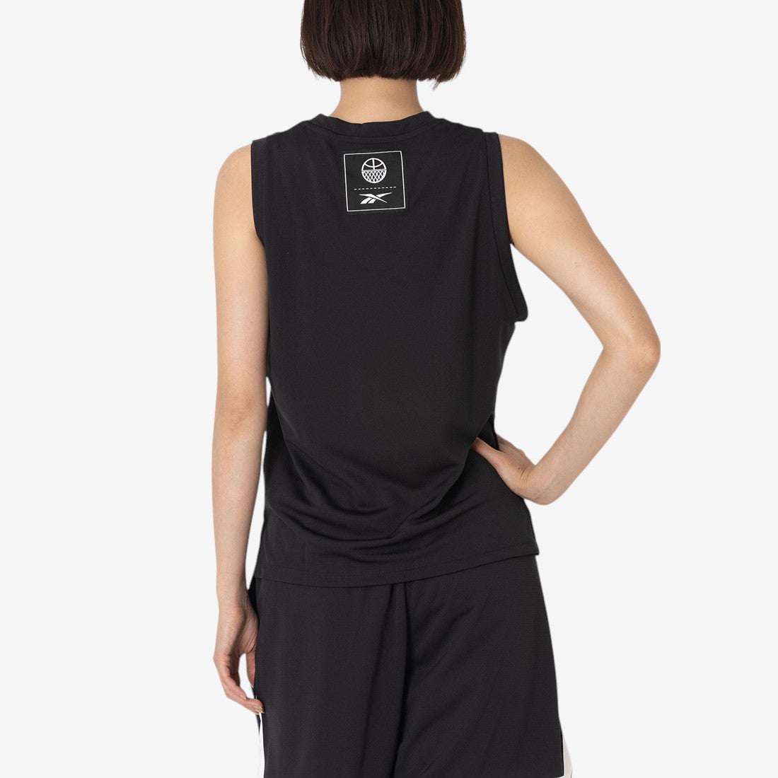 メッシュ タンクトップ / RIVER BB MESH TANK （ブラック） -Reebok