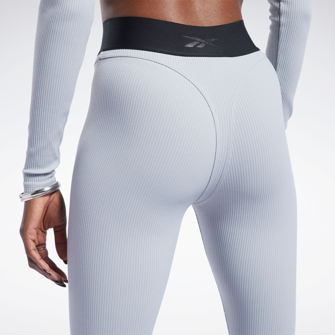 カーディ・B シック リブ タイツ / Cardi B Thick Rib Tights （グレー