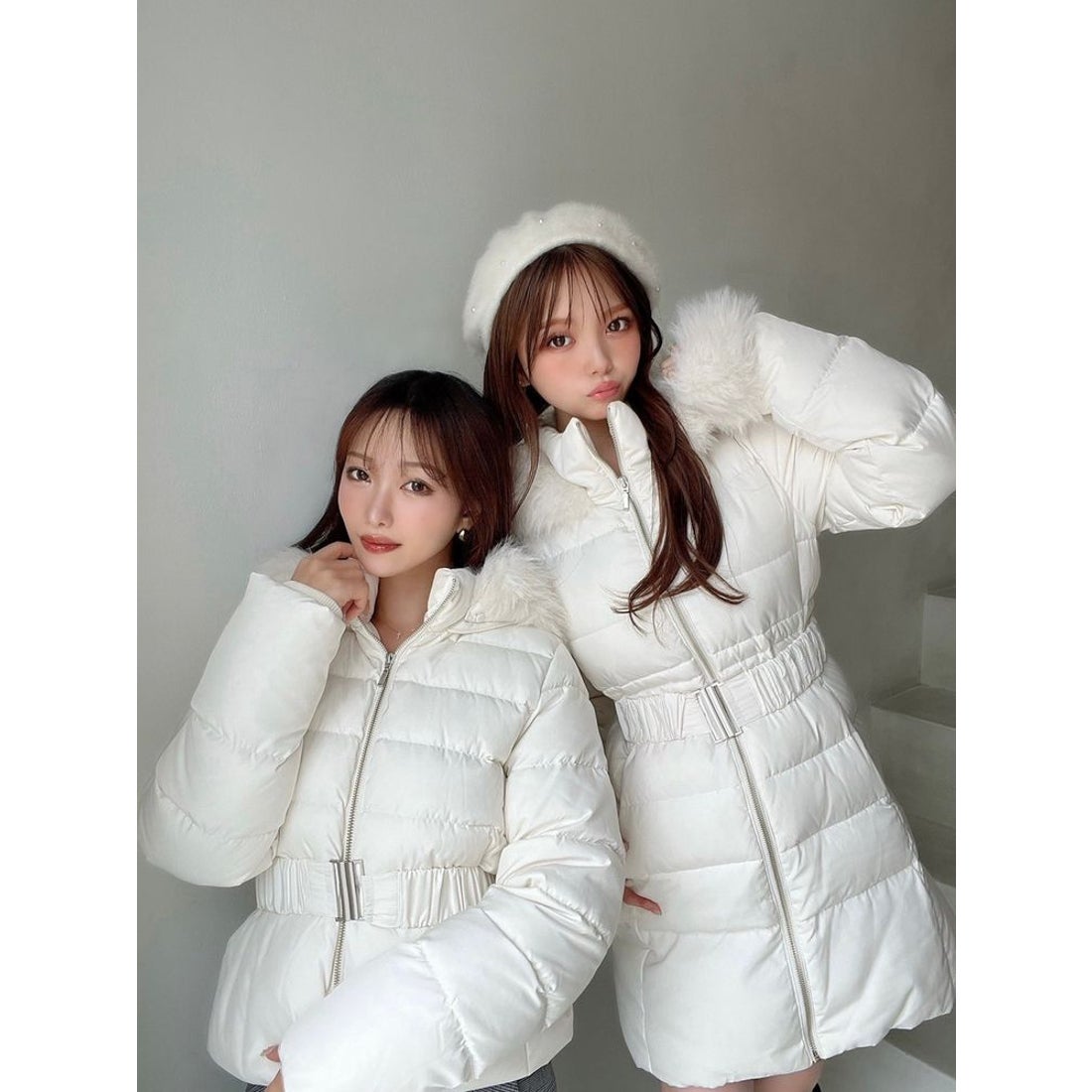 リゼクシー RESEXXY ショートダウンジャケット （WHT） -靴