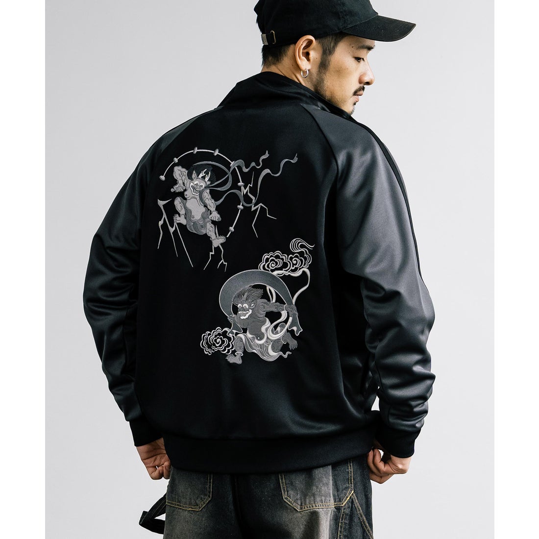 ロッキーモンロー Rocky Monroe トラックジャケット ジャージ 和柄刺繍