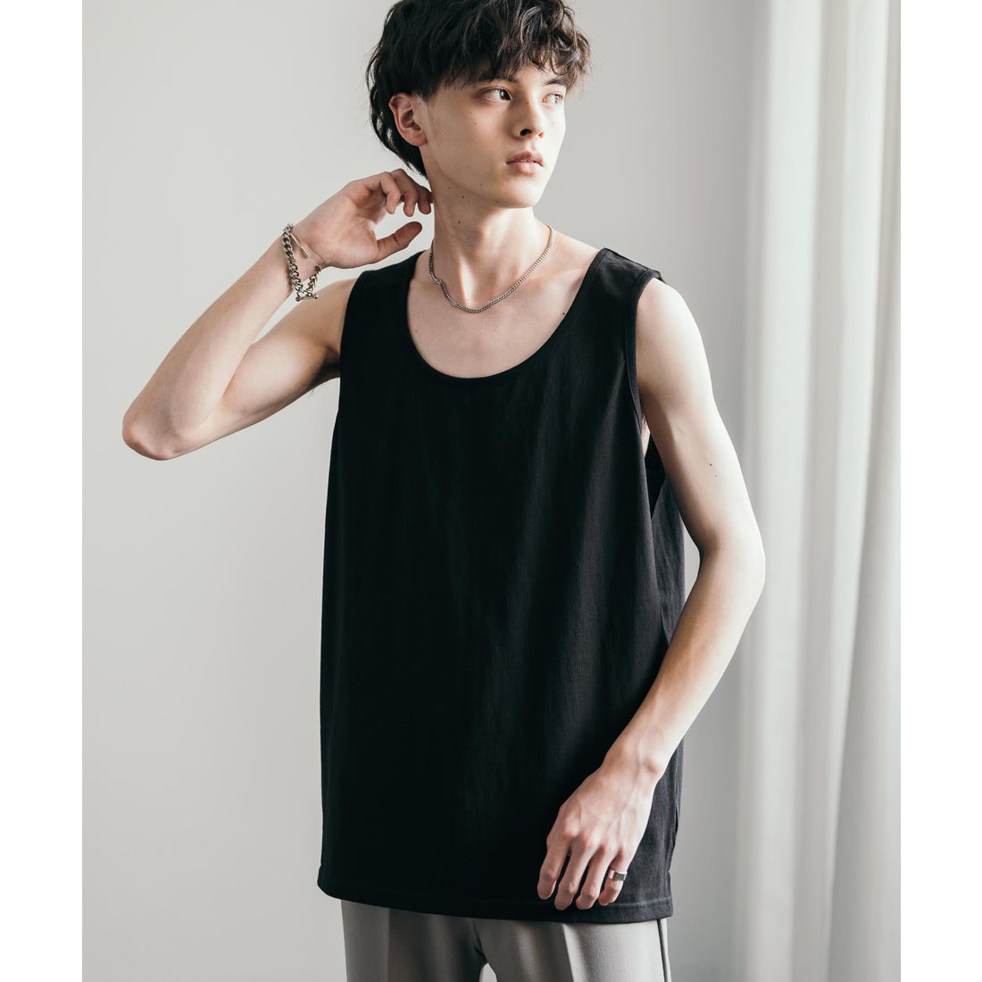 ロッキーモンロー Rocky Monroe タンクトップ ノースリーブ メンズ