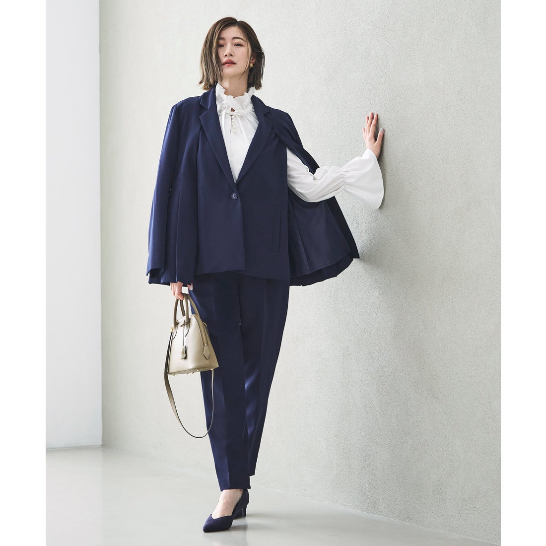 ルイルエブティック RUIRUE BOUTIQUE レイヤード テーラードジャケット