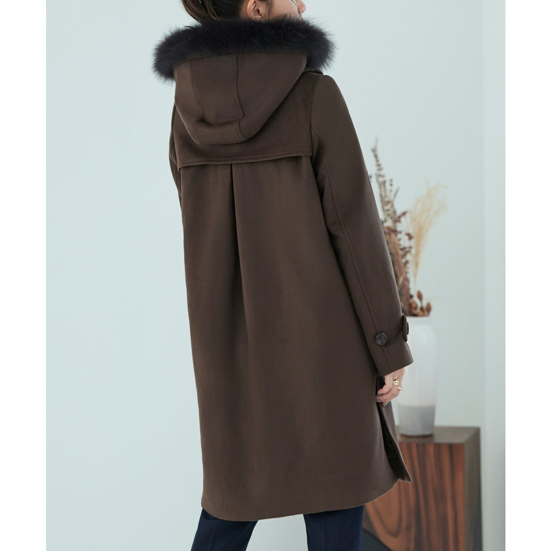 ルイルエブティック RUIRUE BOUTIQUE Super120'sウール フォックス