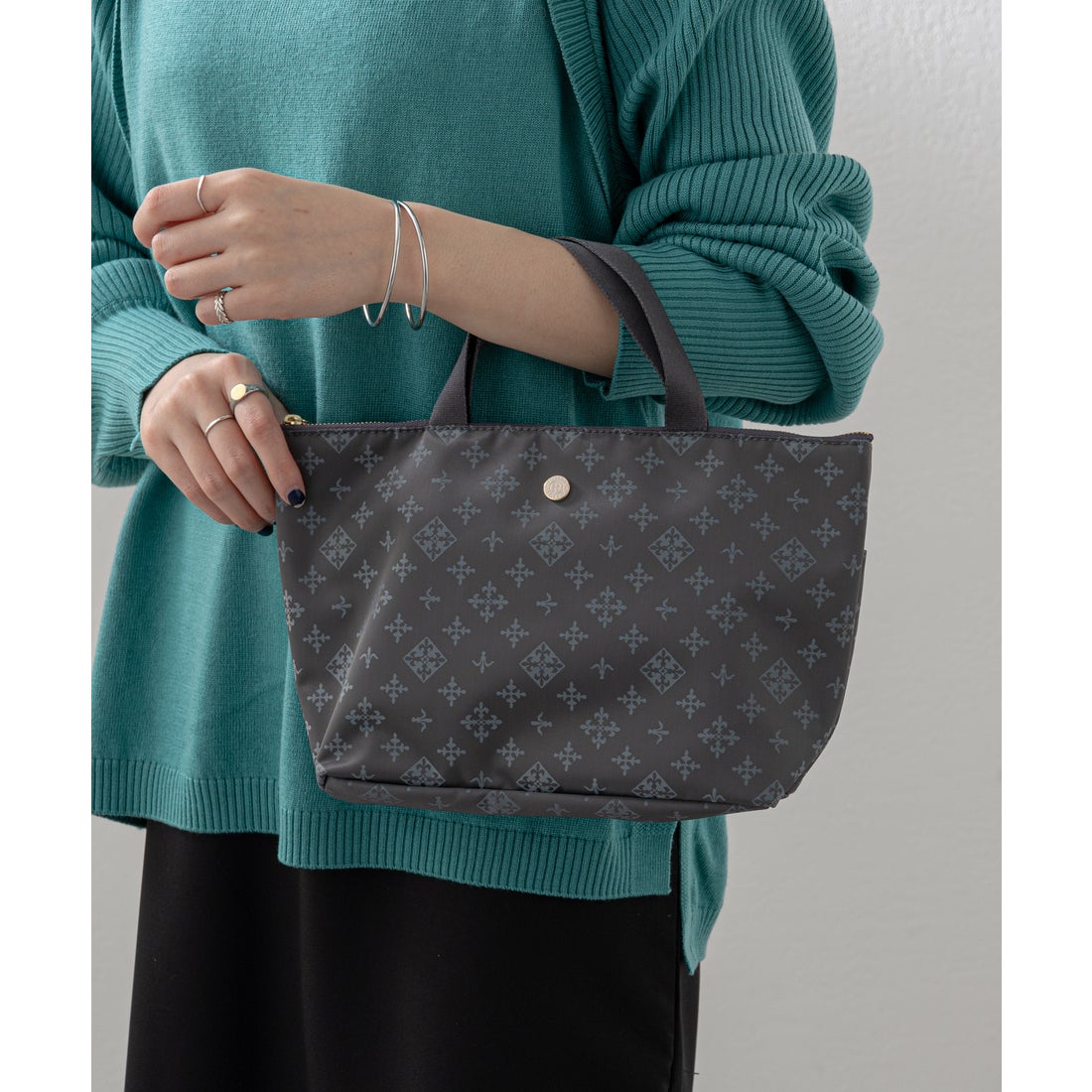 ラシット russet バッグインバッグ(Z－498－OUT) （Black/Navy