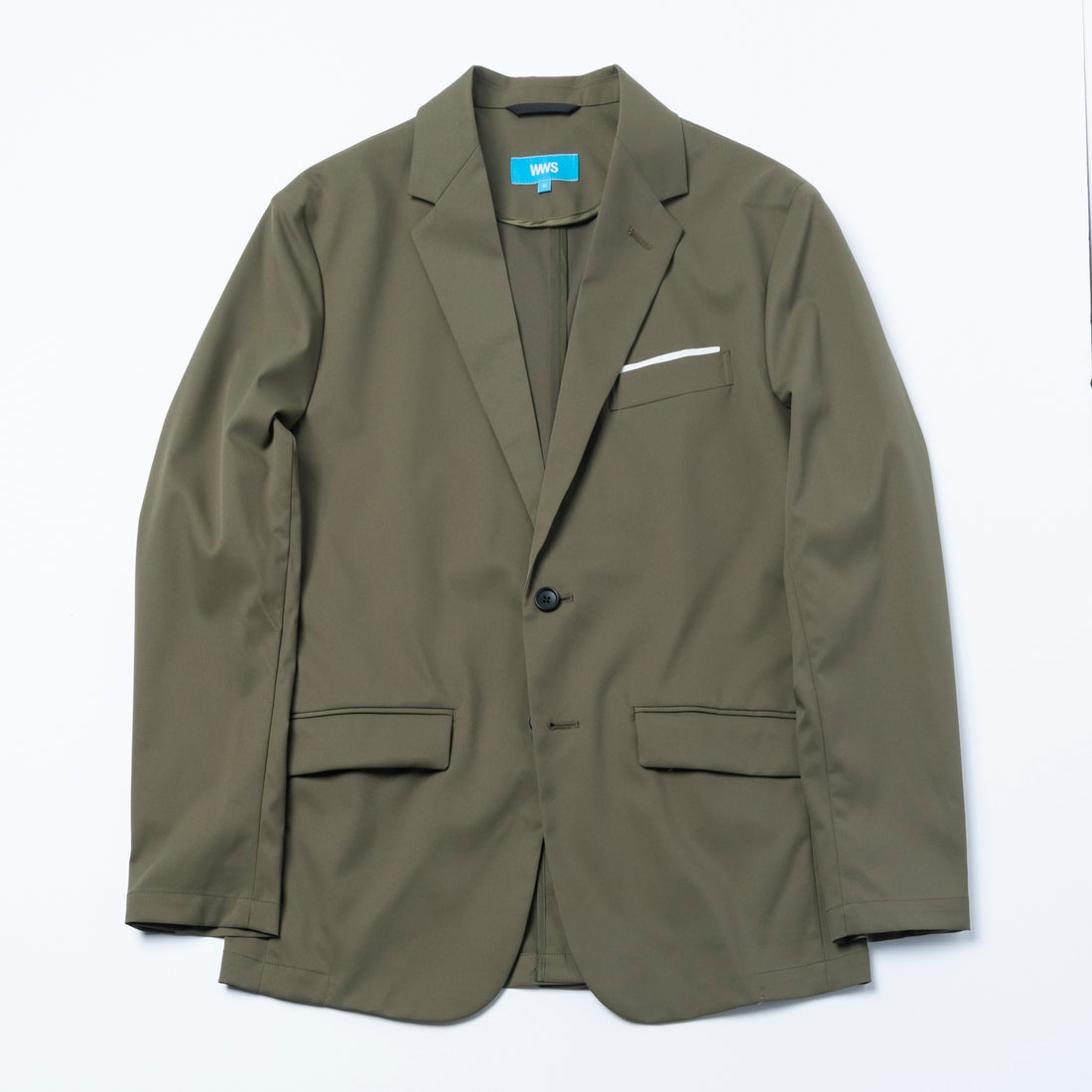 Bizテーラードジャケット （オリーブ） -WWSワークウェアスーツ公式