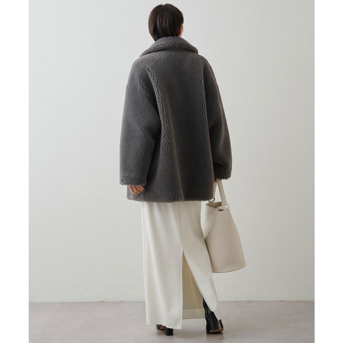 ウィムガゼット Whim Gazette 【THE PAUSE】ボアダブルコート