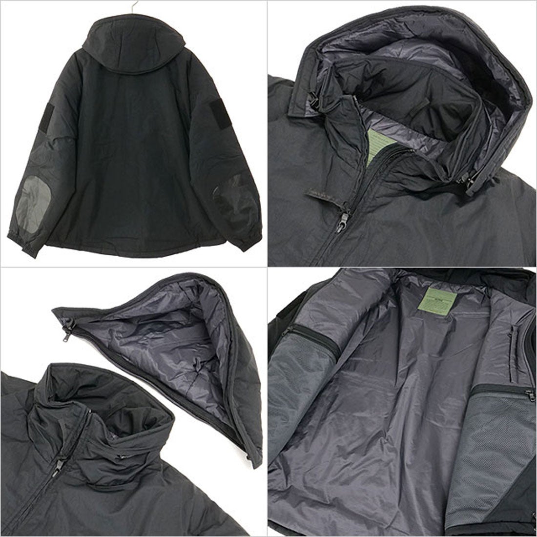 ワイルドシングス WILD THINGS SHORT MONSTER PARKA BLACK [WT25102SK