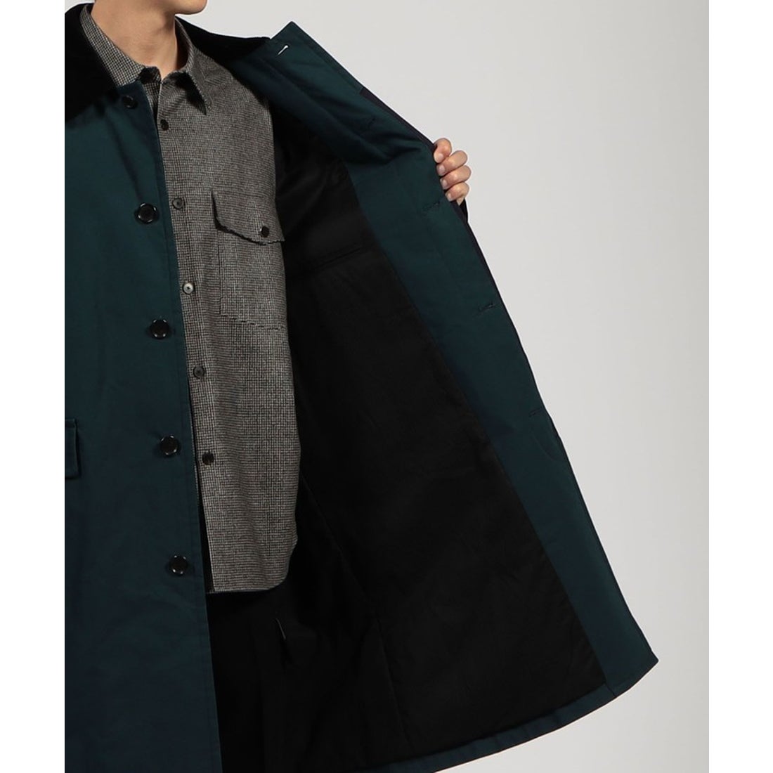 トゥモローランド メンズ TOMORROWLAND MEN ワックスドコットン ホース