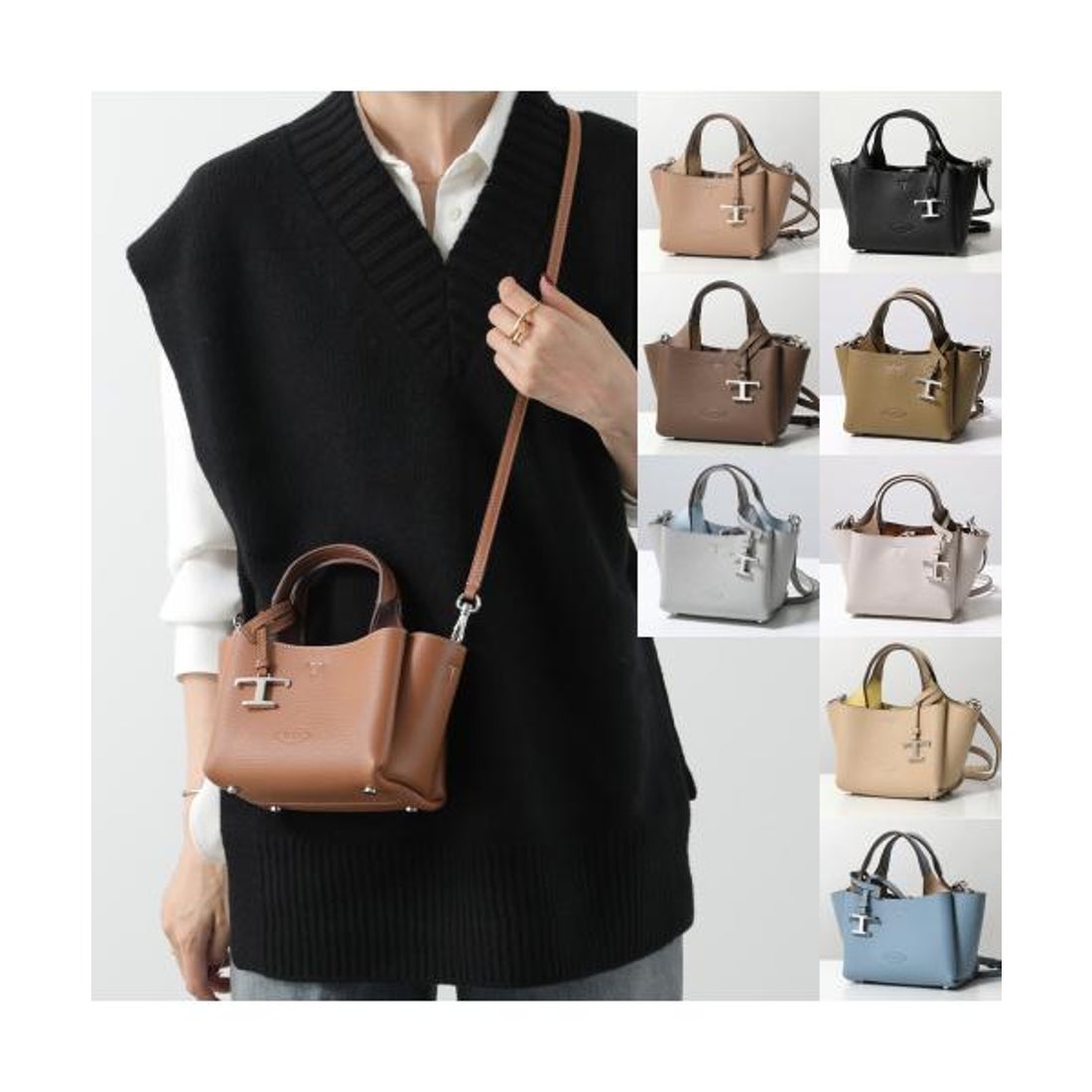 トッズ TOD'S TODS ショルダーバッグ XBWAPAFL000 QRI （B999/ブラック