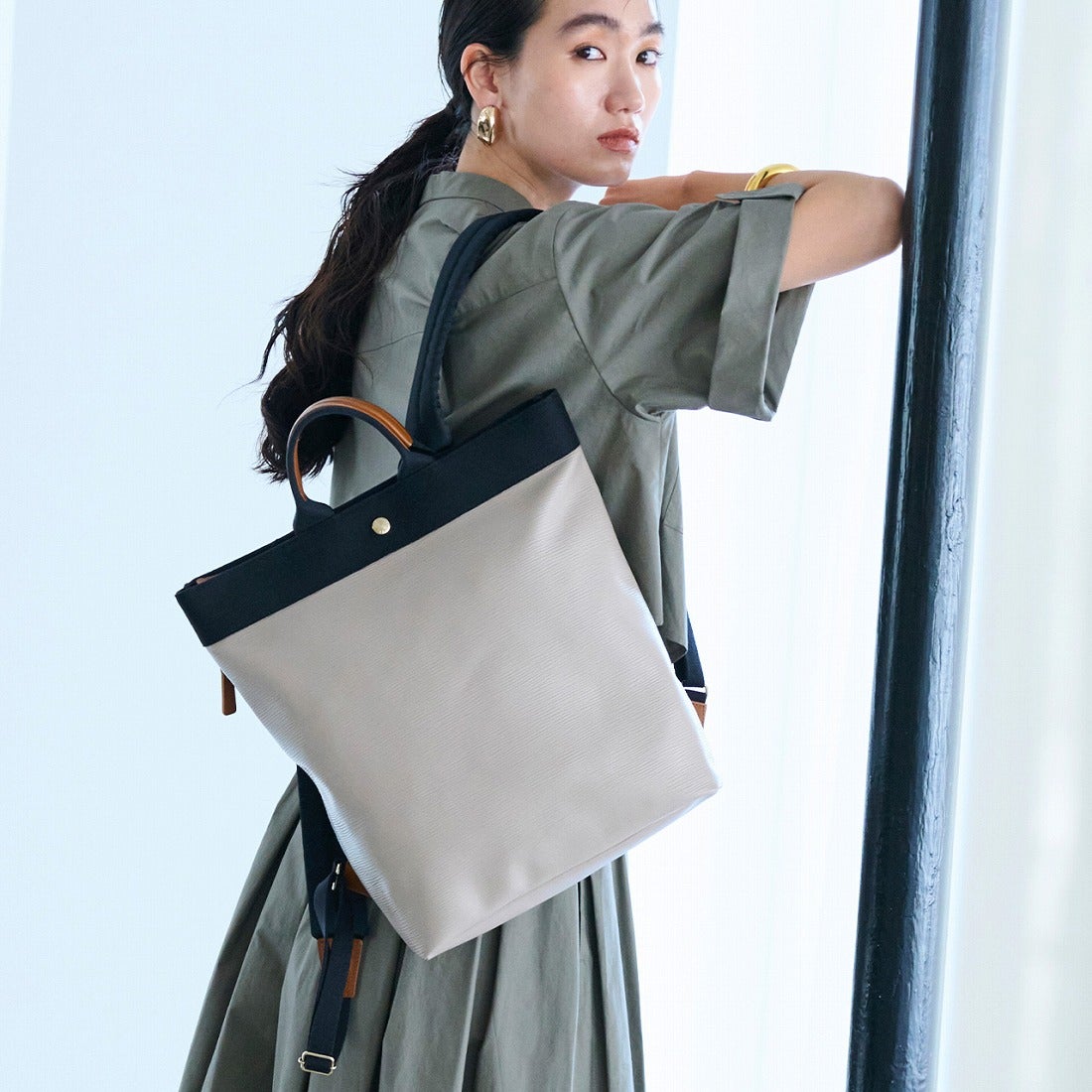 トプカピ TOPKAPI RIPPLE リプル A4 トート リュック / バックパック