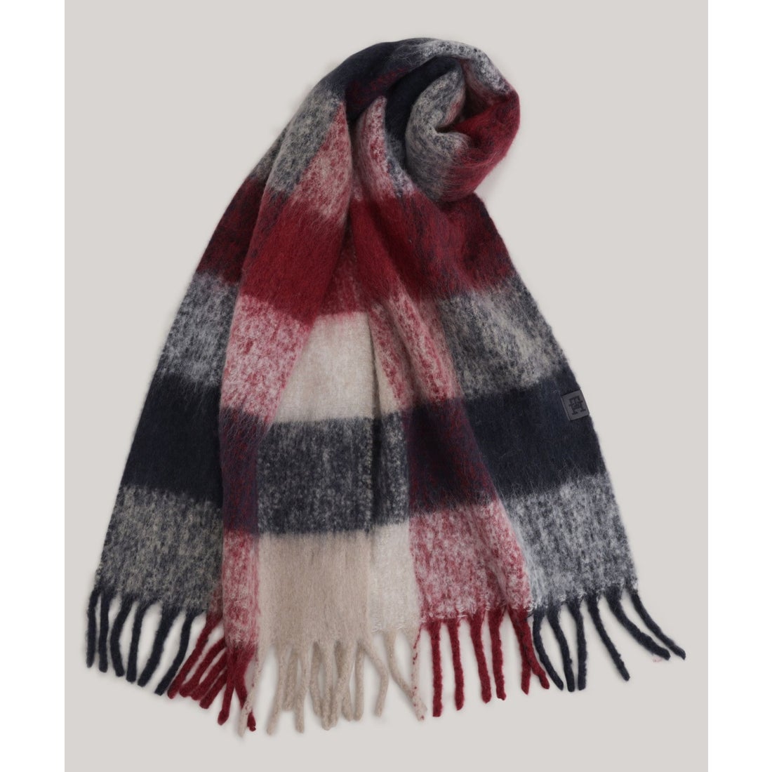 トミー ヒルフィガー TOMMY HILFIGER フラフィーミックスマフラー