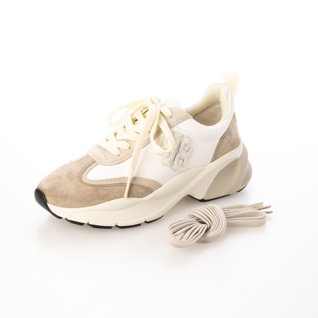 トリーバーチ TORY BURCH GOOD LUCK TRAINER （WHITE/IVORY） -waja