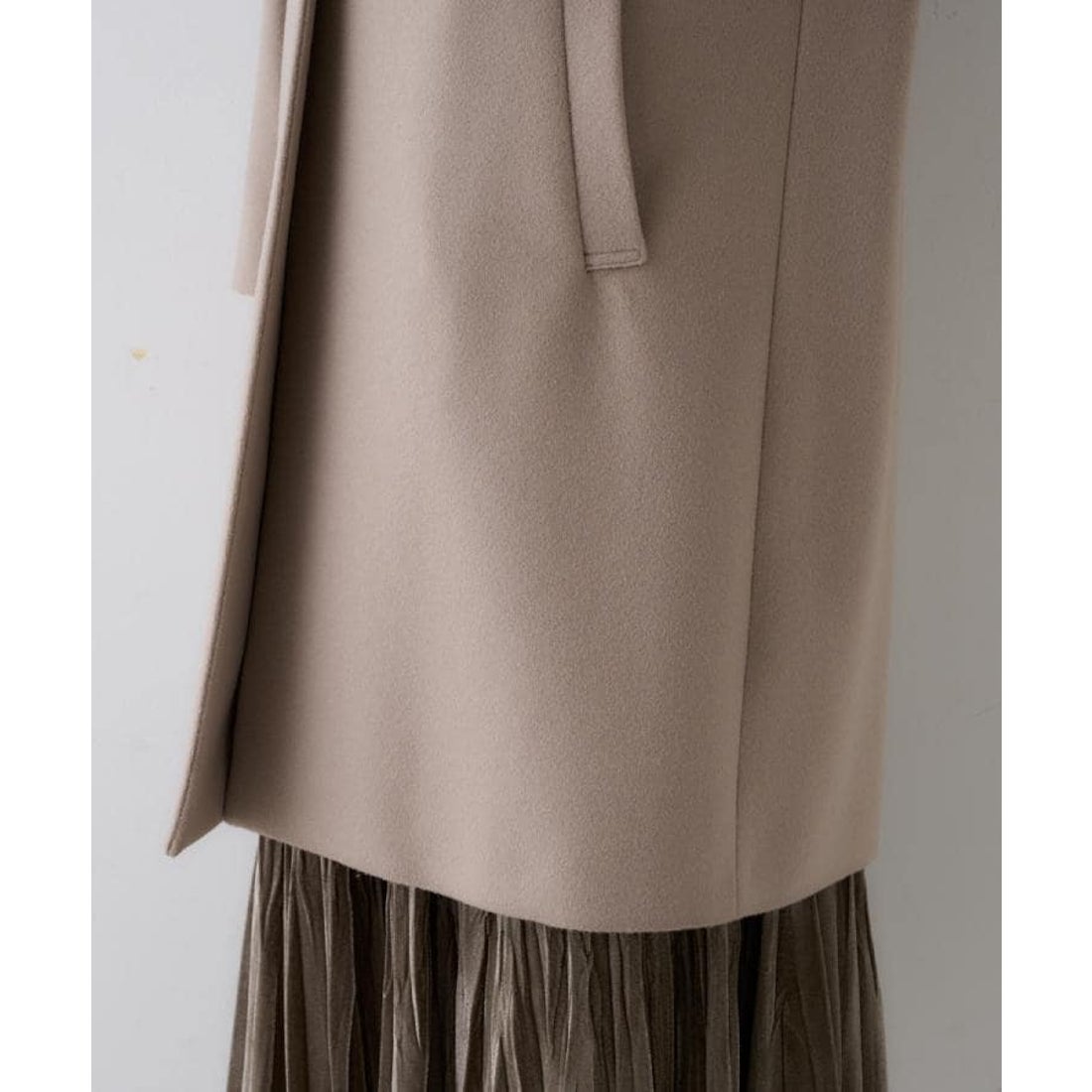 アンタイトル UNTITLED 【日本製／通勤／フォーマル】カシミヤ混ノー