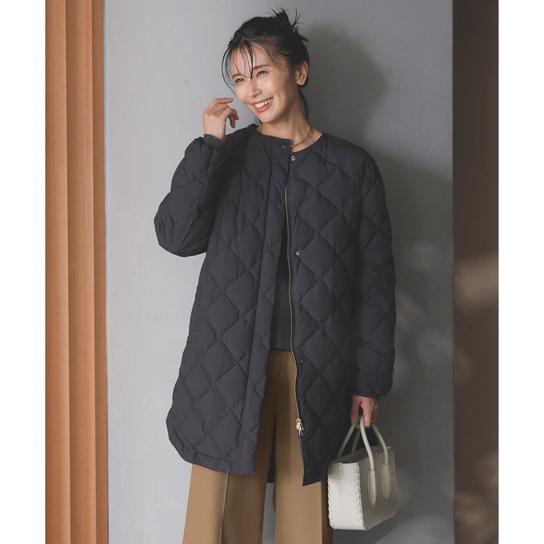 UNFILO 【TAION×UNFILO 】2WAY キルティングダウン （ネイビー） -靴