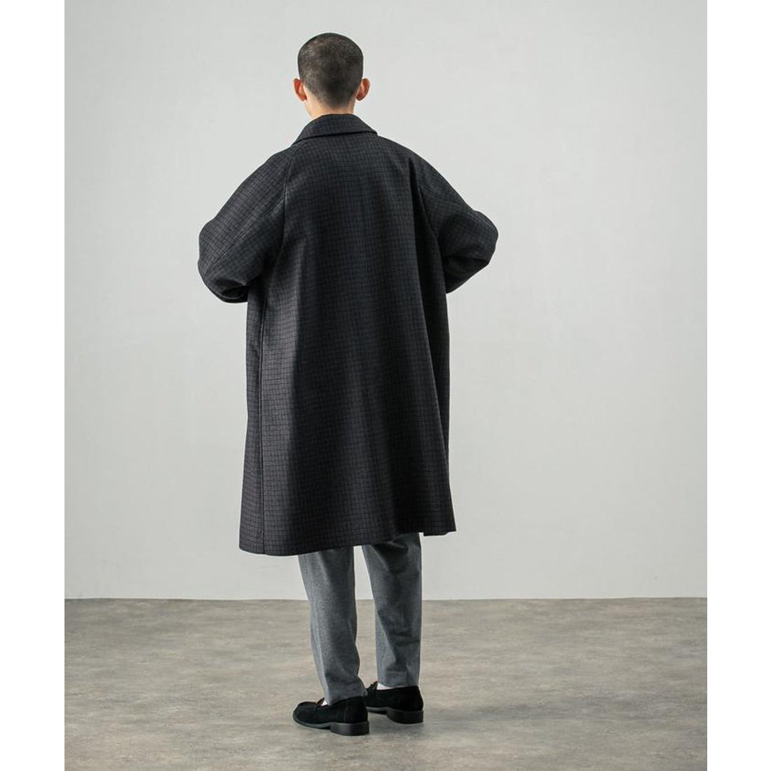 アーバンリサーチ URBAN RESEARCH 【予約】バルカラーコート （NAVY