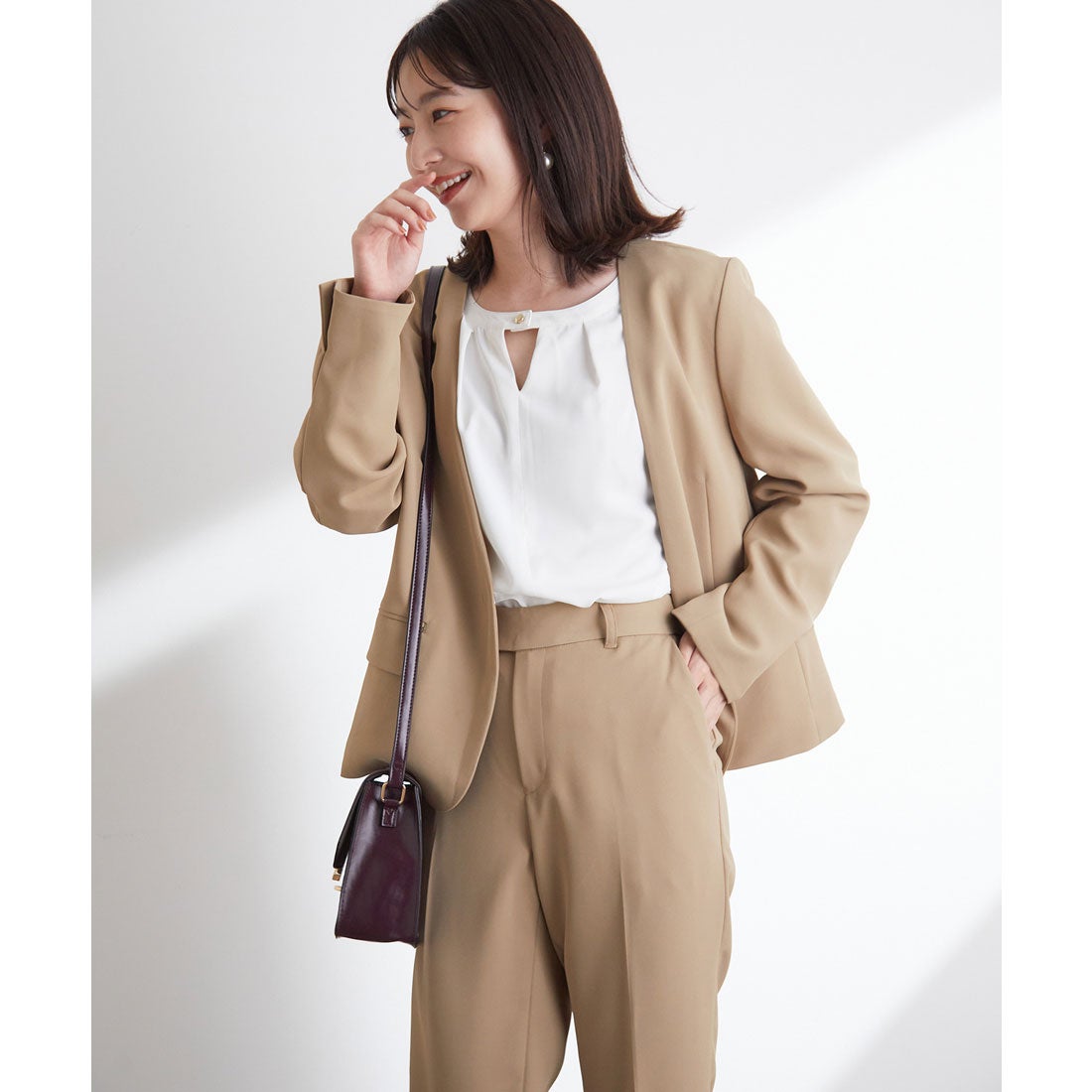 ビス VIS 【選べる着丈】【洗える】【セットアップ対応】シワになり