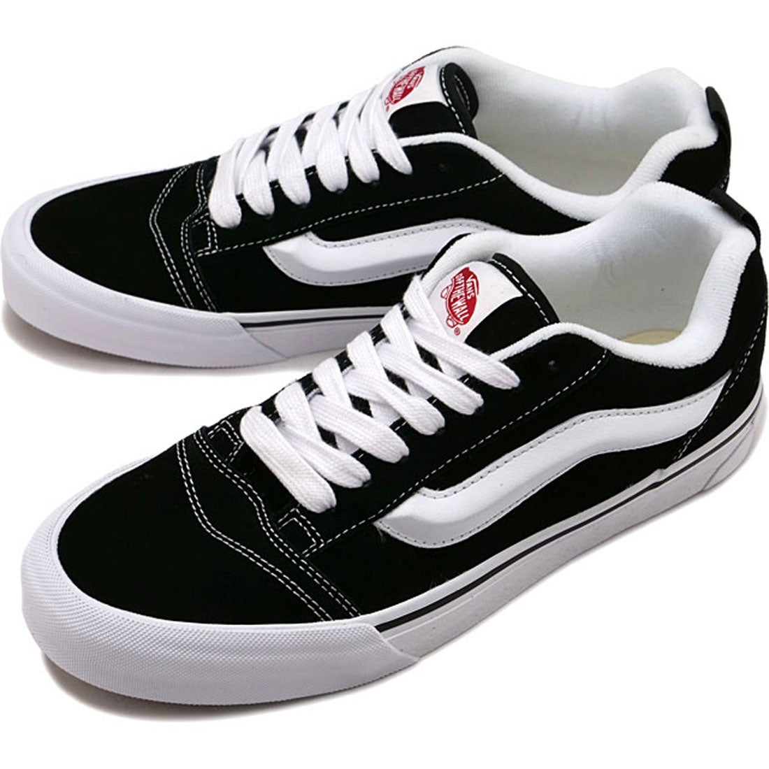 ヴァンズ VANS Knu Skool BLACK/TRUE-WHITE [VN0009QC6BT] （BLACK