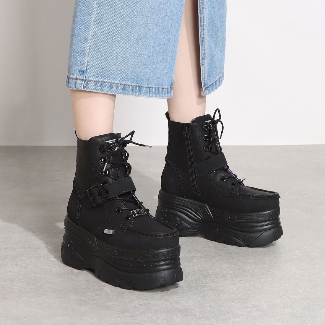 直営SHOP限定アイテム]厚底スニーカー （ブラック） -YOSUKE U