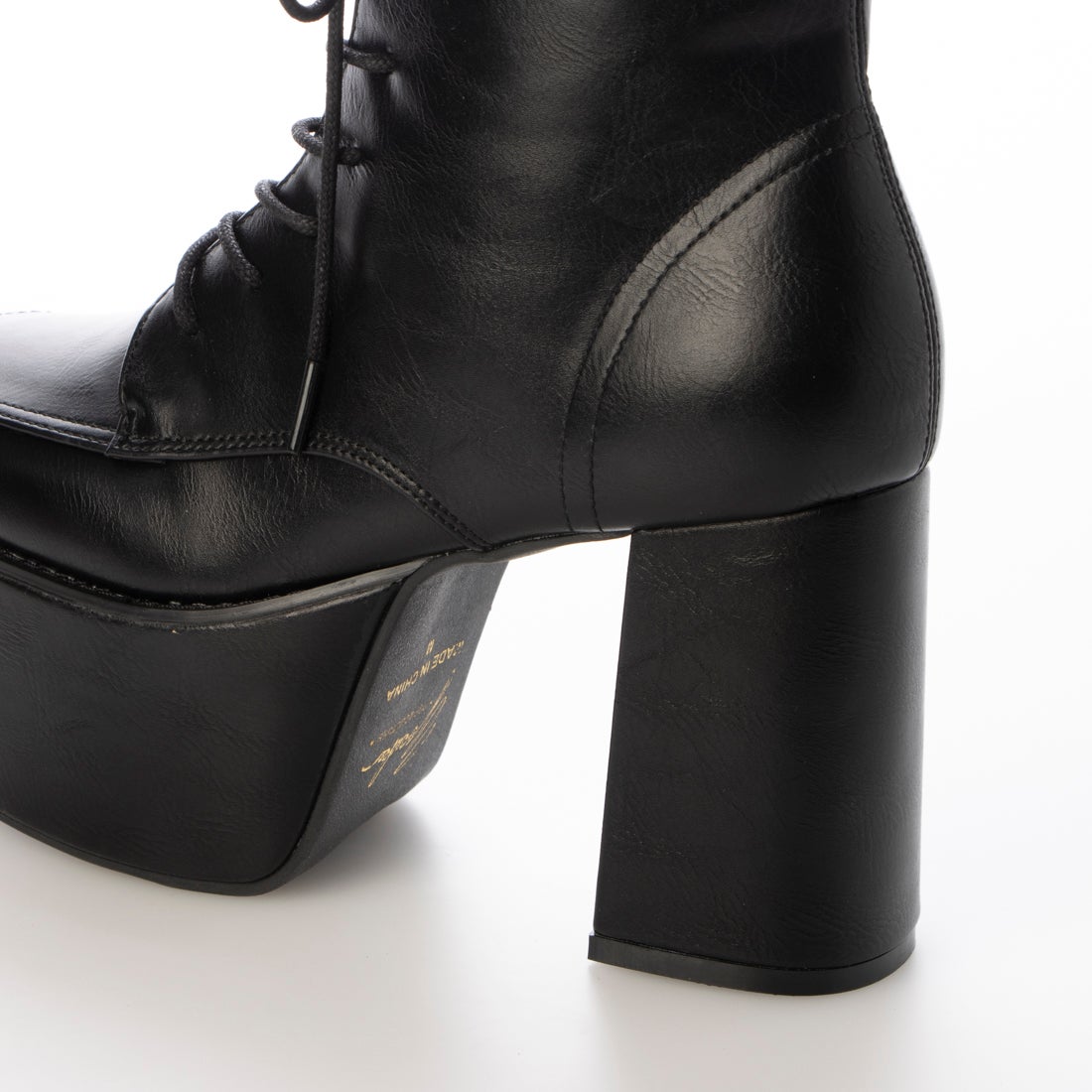 厚底レースアップブーツ （BL） -YOSUKE U・S・A 公式