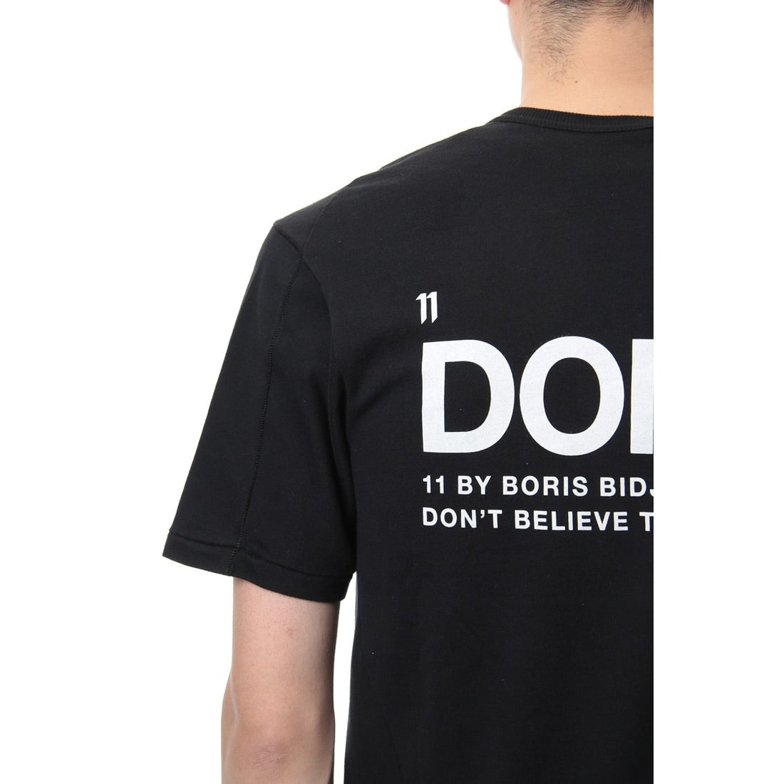 11 BY BORIS BIDJAN SABERI DON'T T-shirt （Black） - Osaka / Kyoto