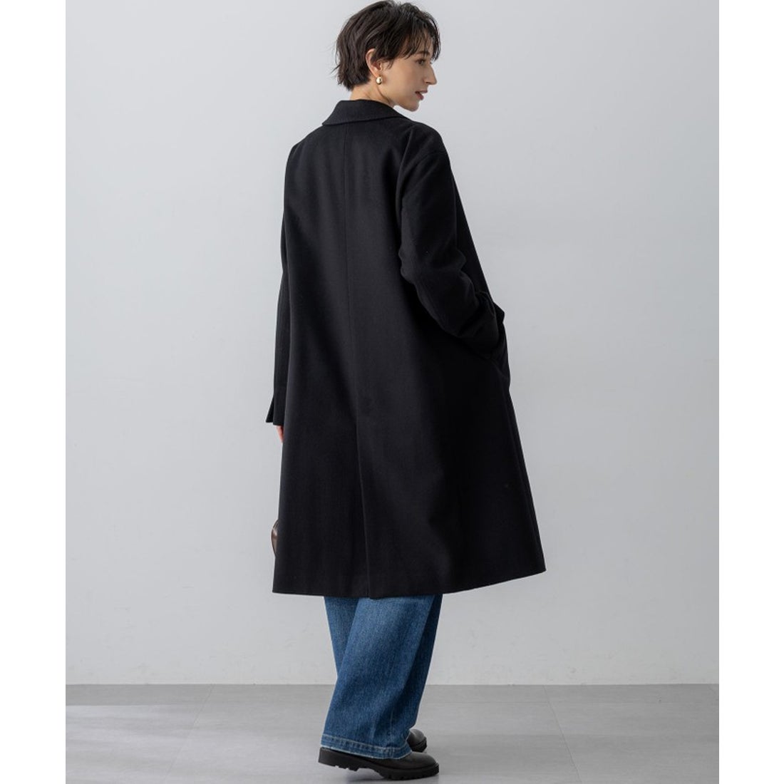 ニジュウサンク 23区 【一部先行予約】ウールカシミヤビーバー