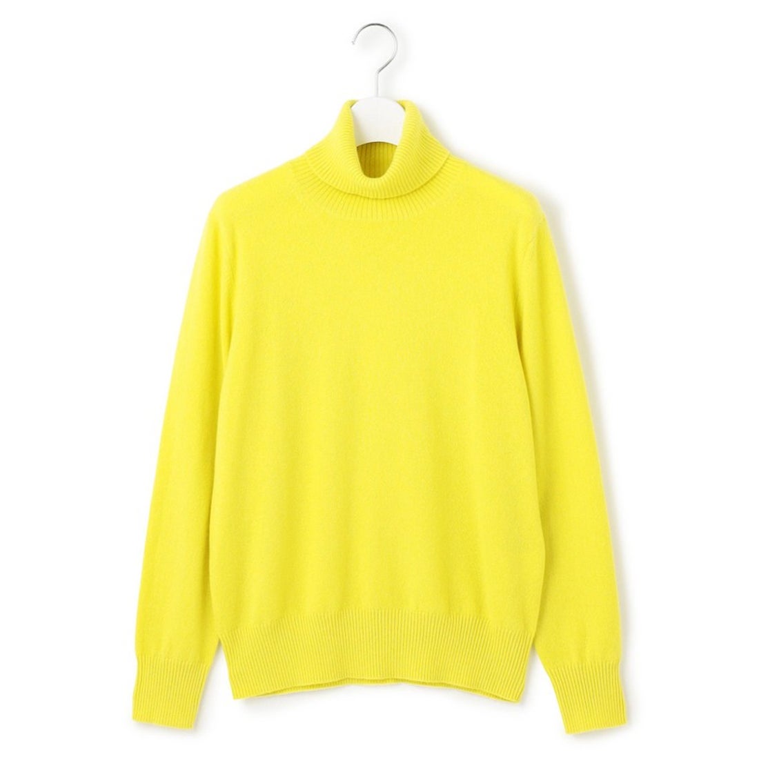 ニジュウサンク 23区 【洗える】ピュアカシミヤ タートルネック ニット