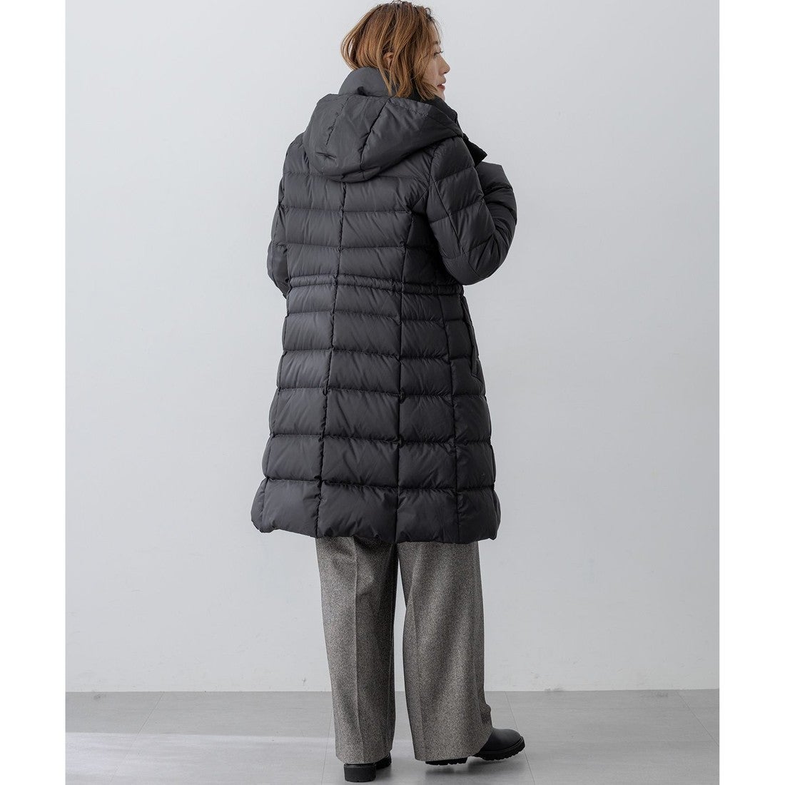 23区 【一部先行予約/新色追加/洗える】シレータフタ ロング ダウン