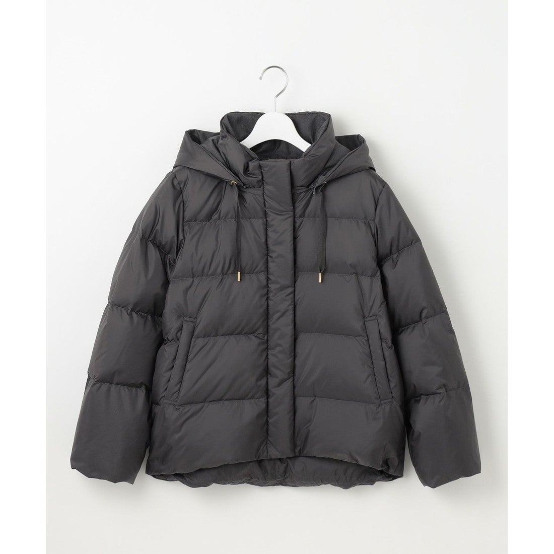 23区 【洗える/撥水】シレータフタ コンパクト ダウンコート （グレー