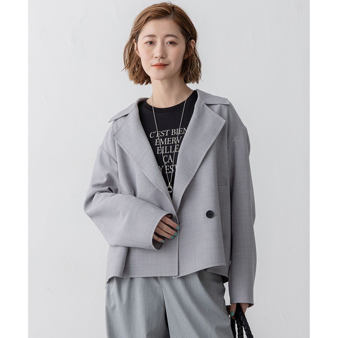 23区 【先行予約】TWライトリバー ショートトレンチコート （ライト