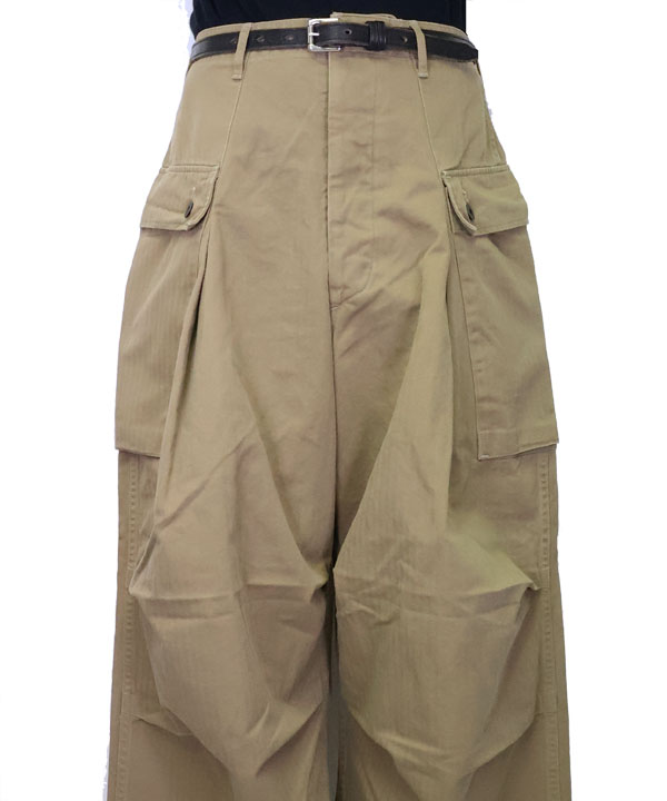 KAPITAL キャピタル ヘリンボン ジャンボ モンキーパンツ - SE7EN